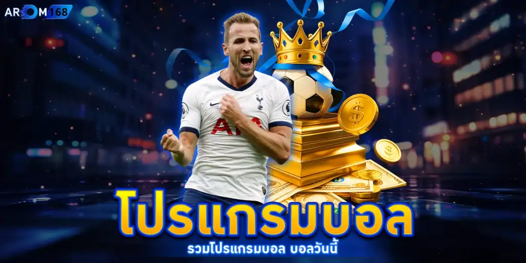 โปรแกรมบอล - arom168
